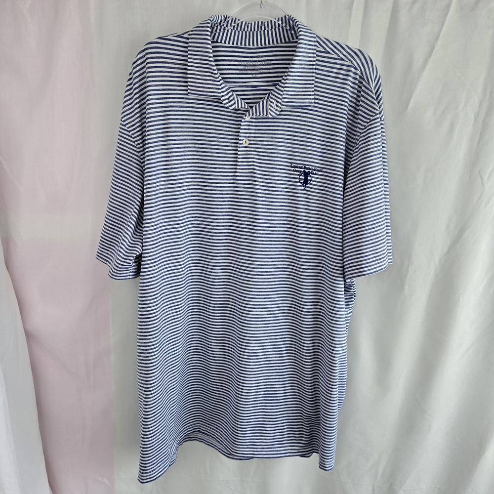 Vineyard Vines Performance Polo Shirt Robert Trent Jones Golf Trail Size XXL